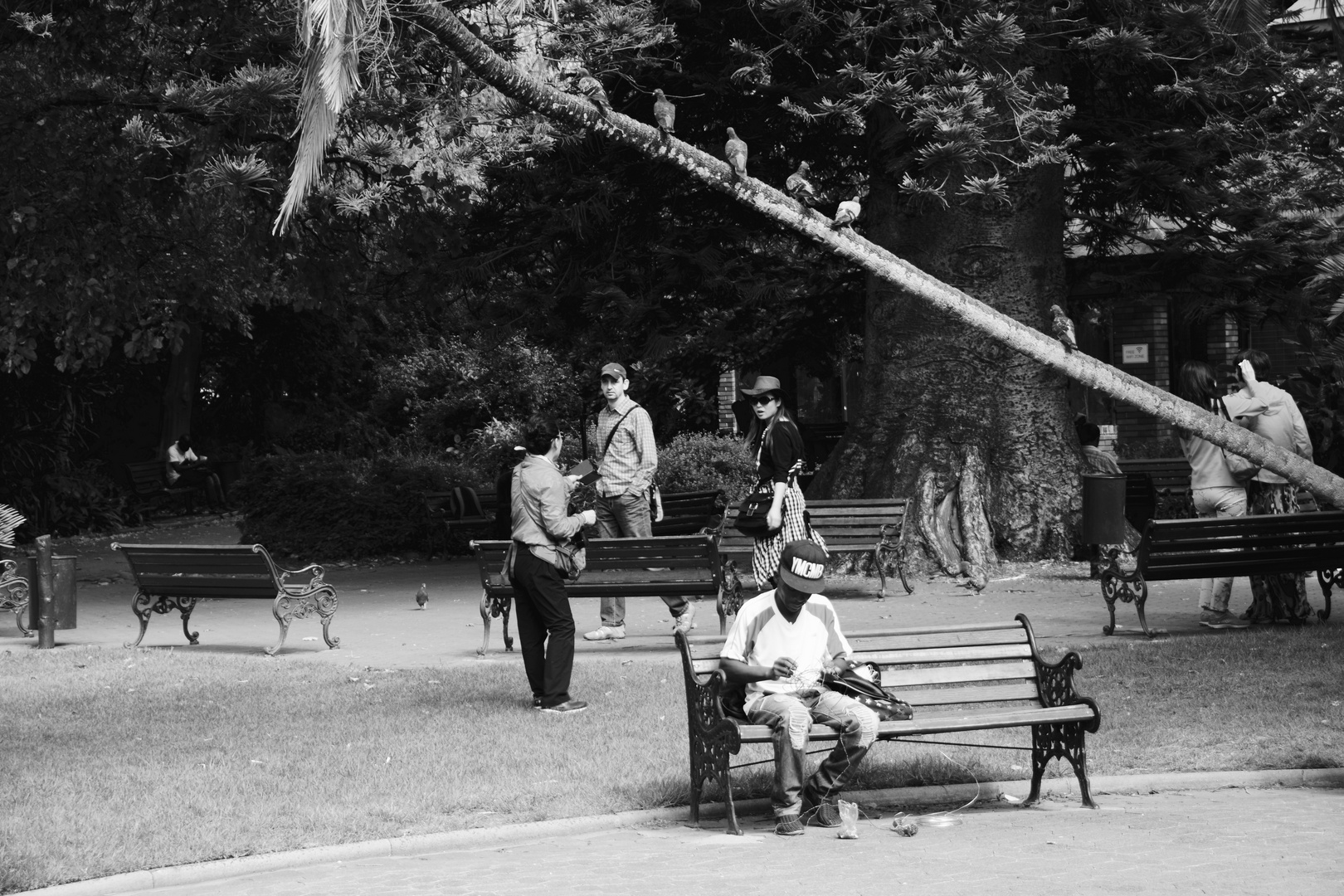 Gefährlicher Sitzplatz