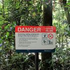 Gefahr in der Mossman Gorge