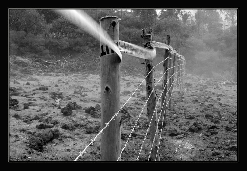 Gefahrenzone Vulkanlava Tungurahua