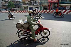 Gefahrgut Transport der anderen Art Gasflaschen