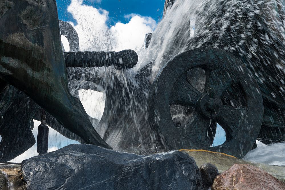 Gefion Brunnen, Detail 