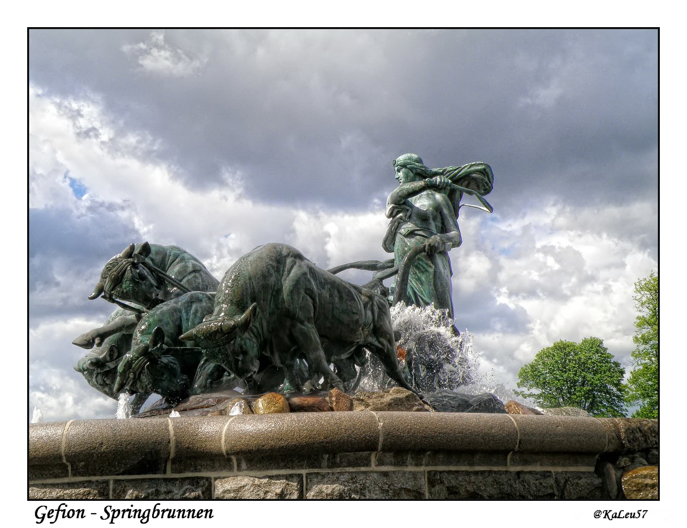 Gefion Brunnen - Kopenhagen