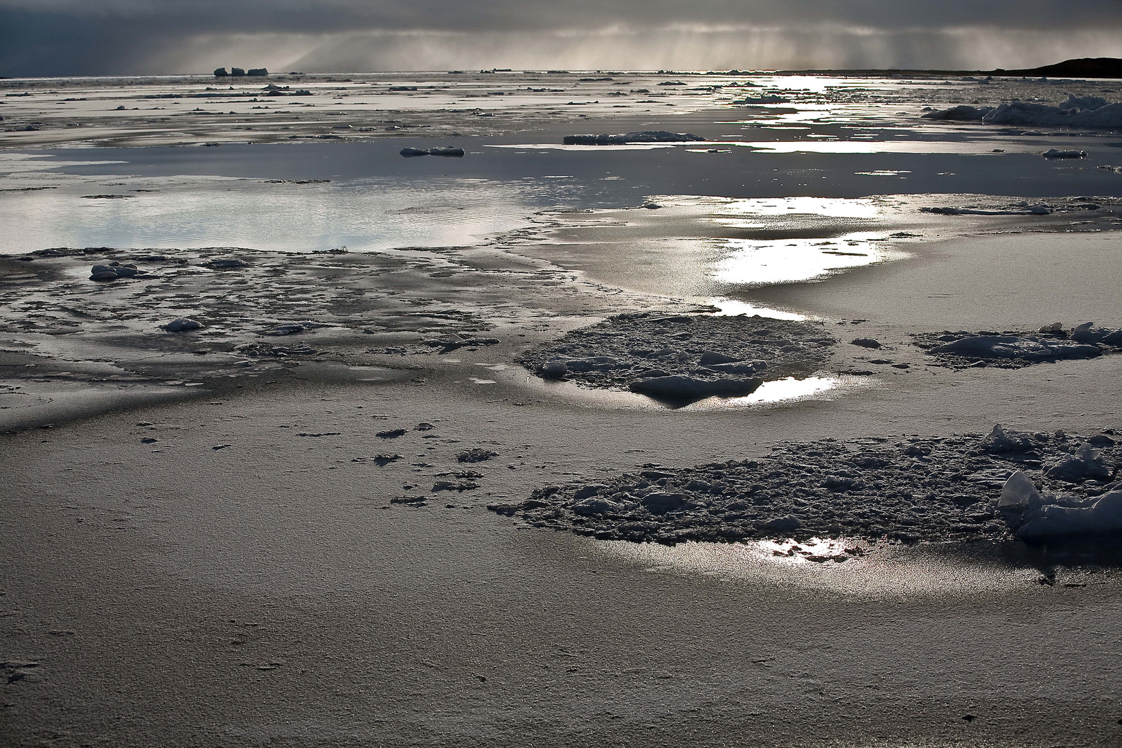 gefrohrenes Meer