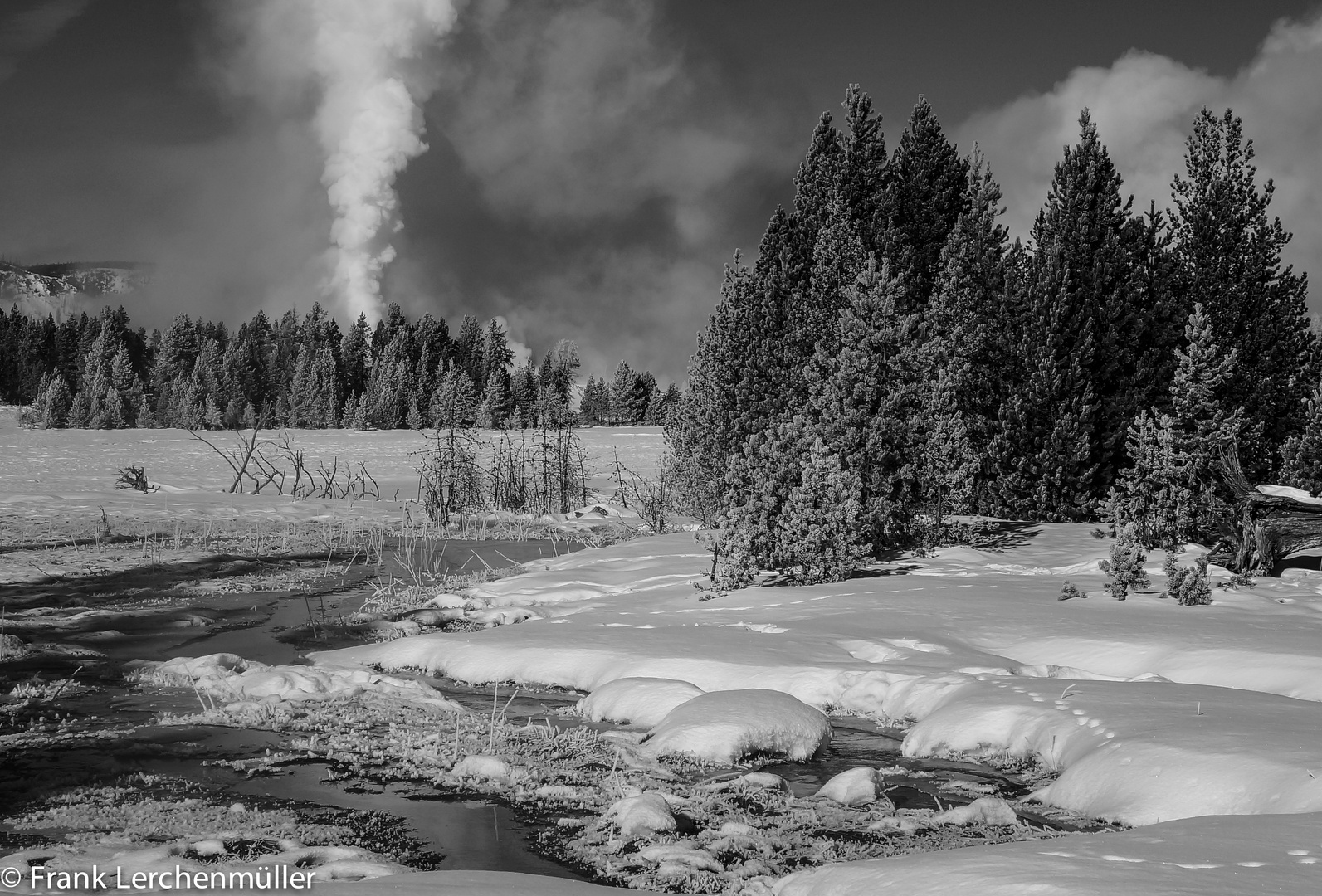 Gefrorene Landschaft