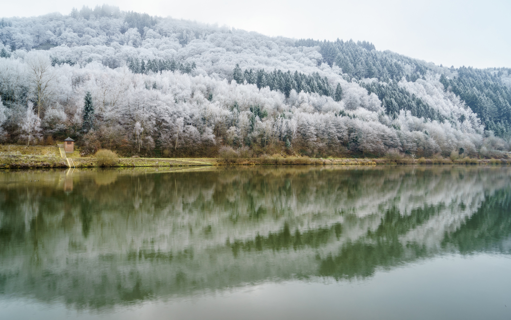 gefrorene Landschaft