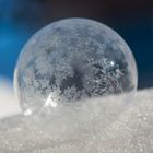 gefrorene Seifenblasen