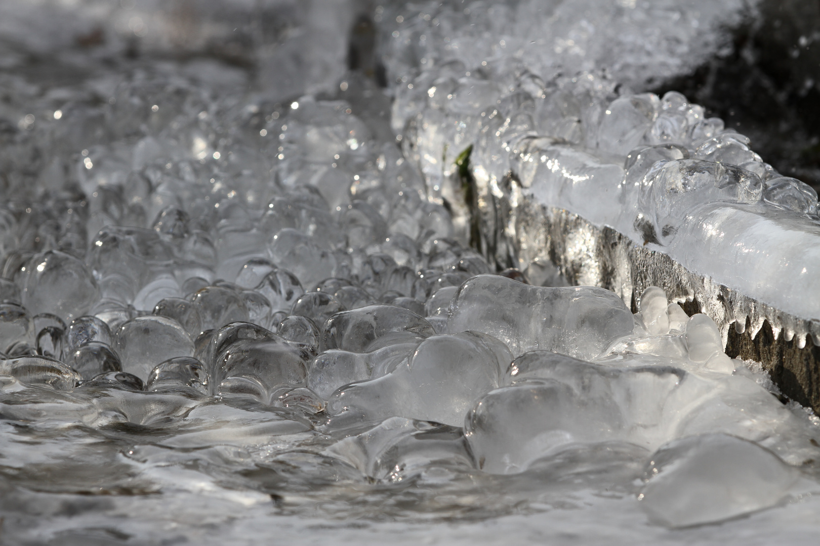 gefrorene wellen Foto & Bild | sonstiges, wasser im detail, eisdetails Bilder auf fotocommunity
