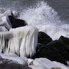 gefrorene Wellen