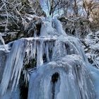 Gefrorener Wasserfall - Plästerlegge