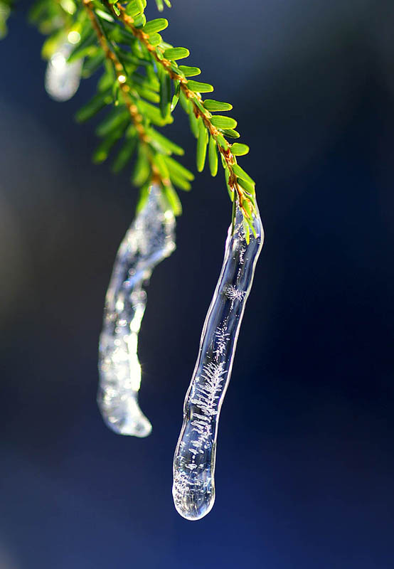 Gefrorenes Wasser