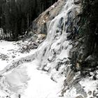 gefrores - Krimml-Wasserfall am Auslauf