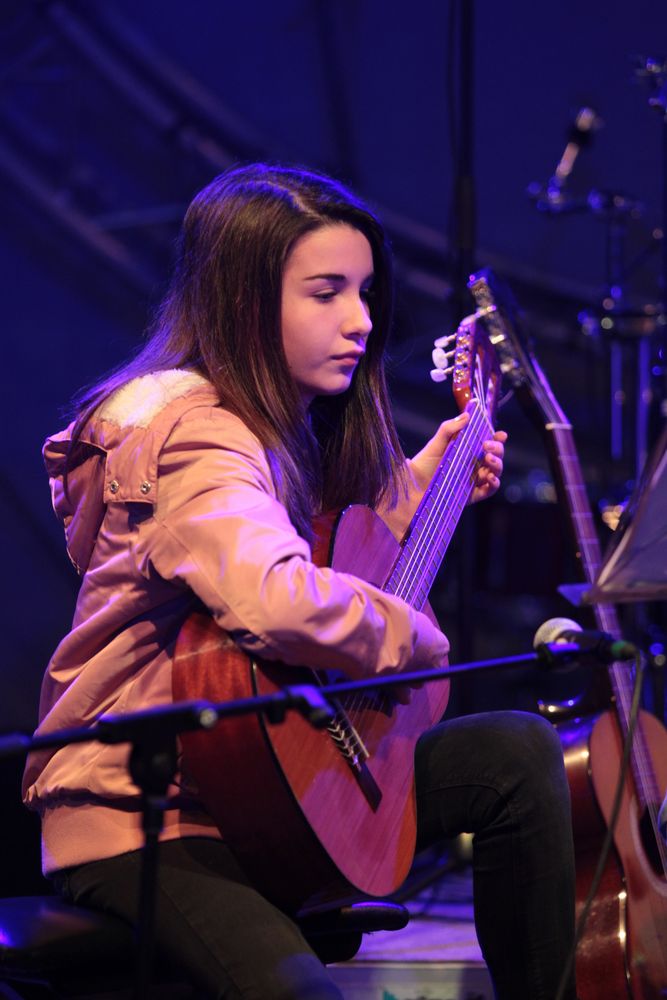 Gefühlvolle Gitarrenklänge der Musikschule Heiligendorf