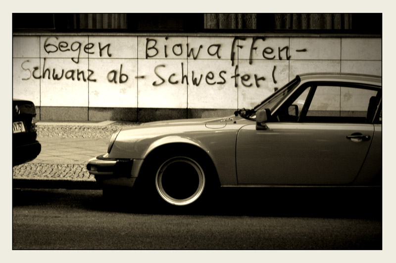 Gegen Biowaffen-Porsche