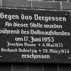 Gegen das Vergessen - Volksaufstand 17. Juni 1953