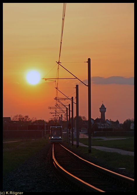 Gegen die Sonne