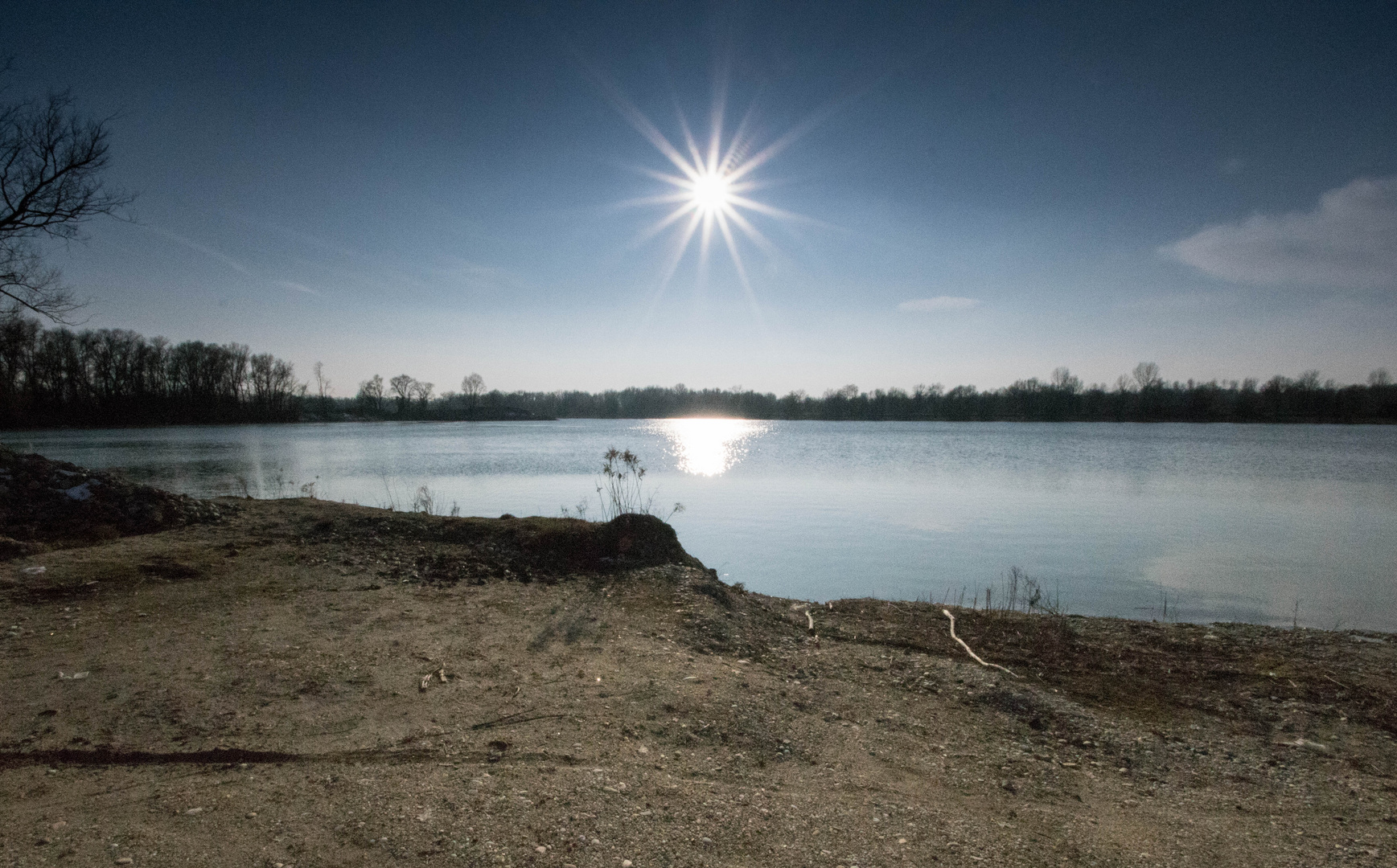 Gegen die Sonne