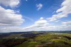 Gegend so weit das Auge reicht