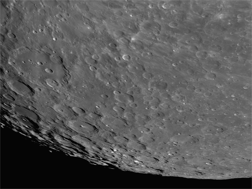 Gegend um Clavius und Moretus.