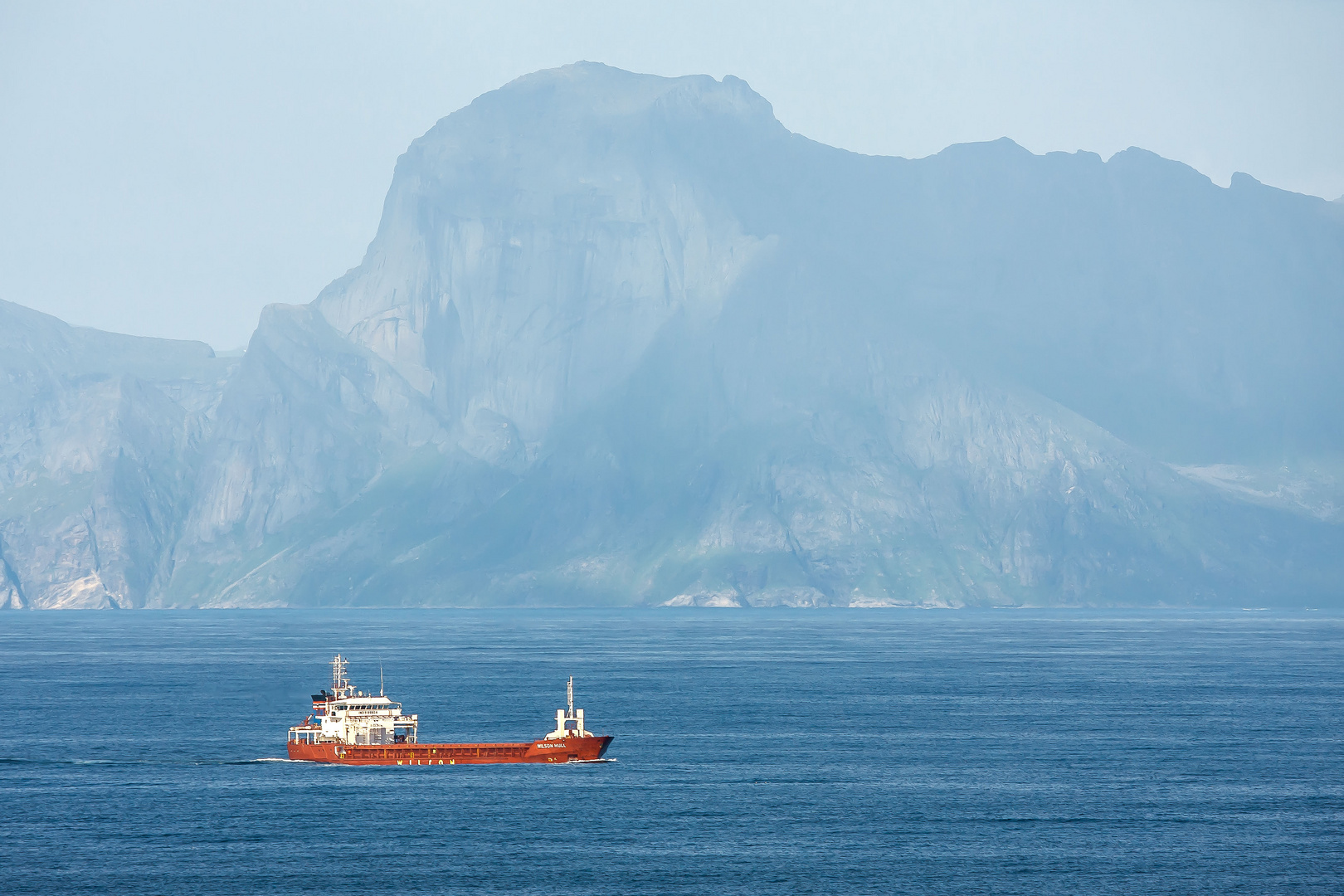 Gegenkurs vor den Lofoten