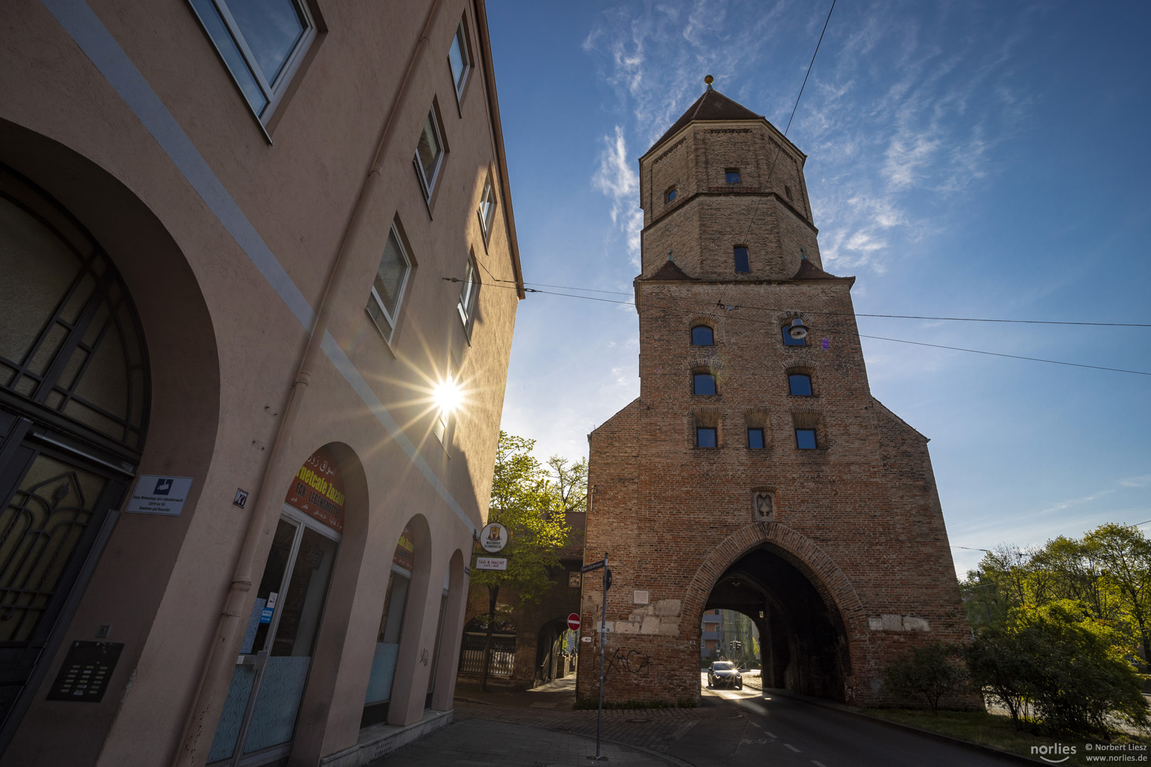 Gegenlicht am Jakobertor