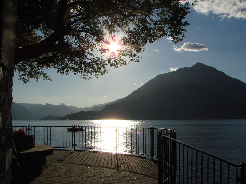 Gegenlicht am Lago di Como