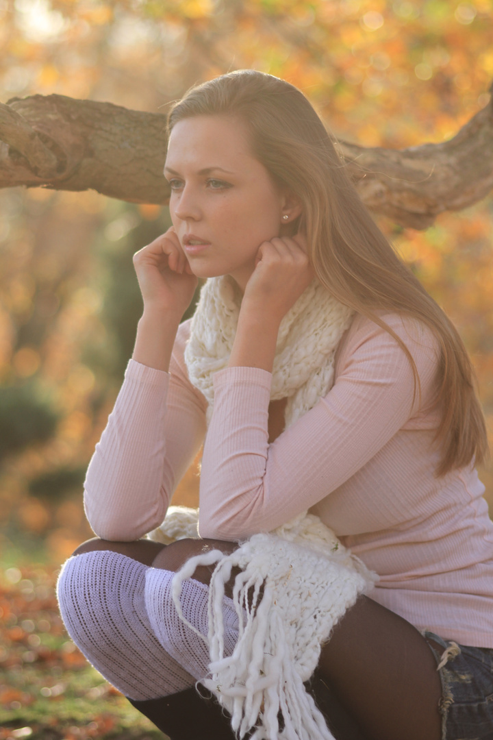 Gegenlicht beim Herbstshooting