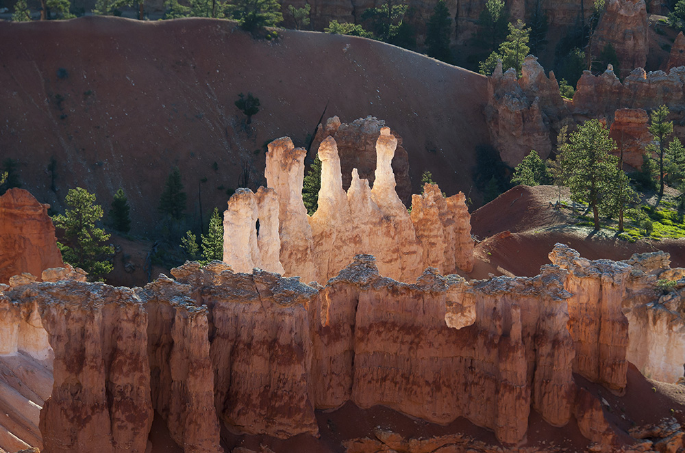 Gegenlicht im Bryce Canyon