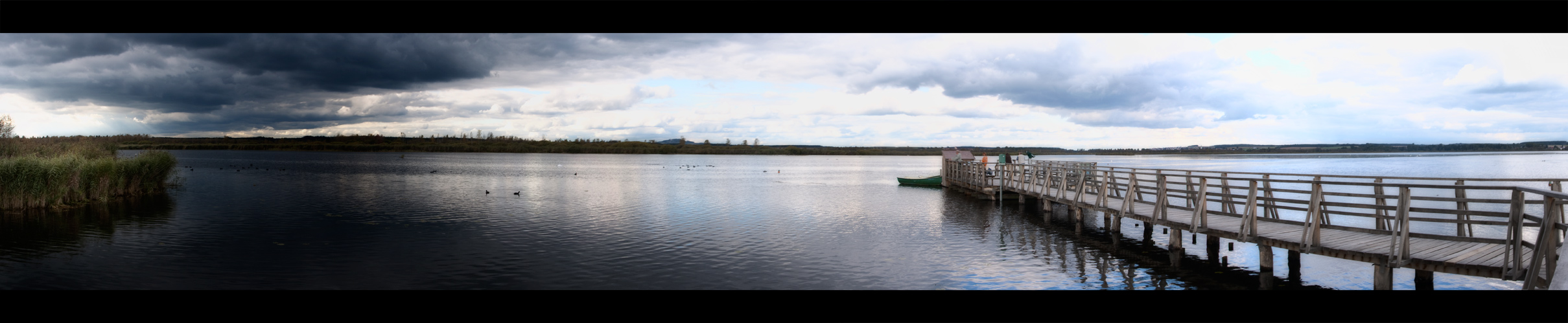 Gegensätze am See