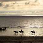 Gegensätze - Oder: Strandausflug am Ende eines schönen Tages...