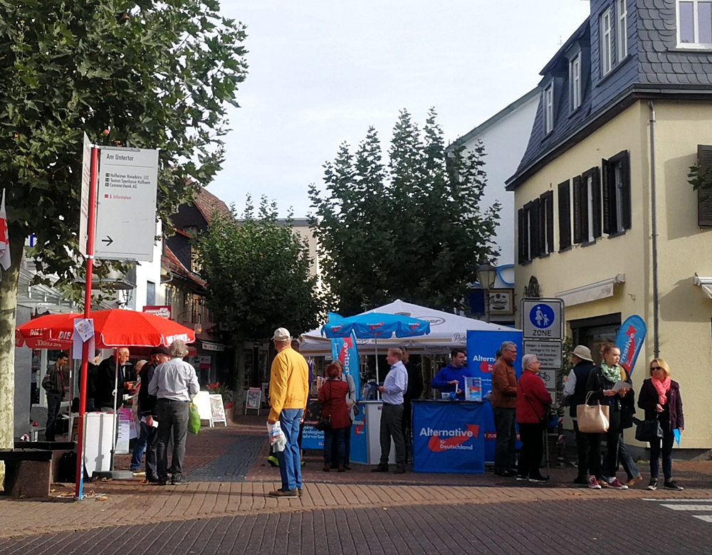 Gegensätze - und doch friedlich nebeneinander