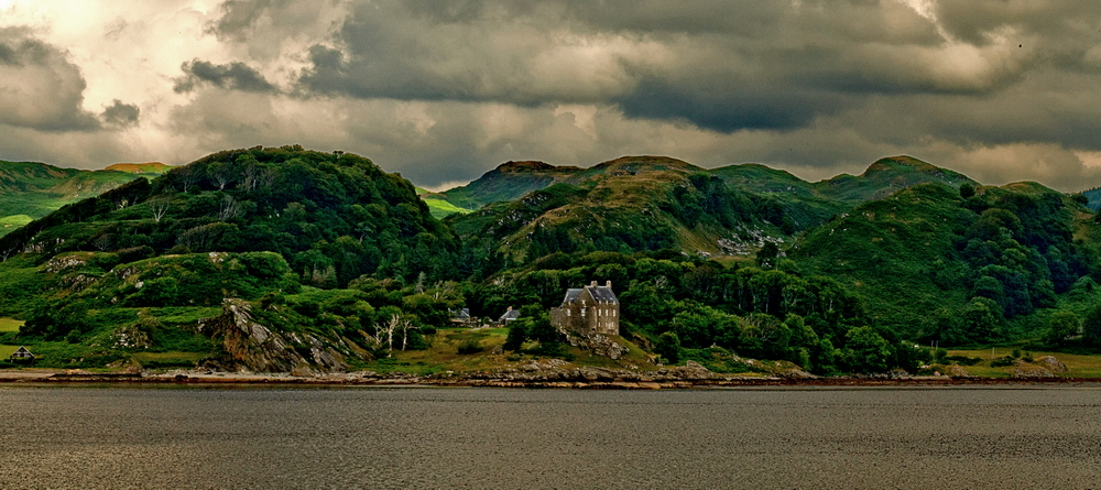 ... gegenüber Crinan ... - ... wildes Schottland II ... -