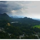 Gegenüber vom Schloss Neuschwanstein...