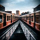 Gegenverkehr am Alexanderplatz