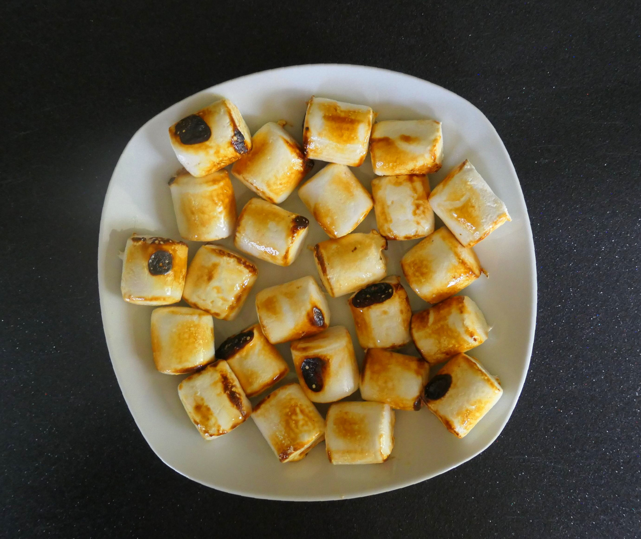 gegrillte Marshmallows