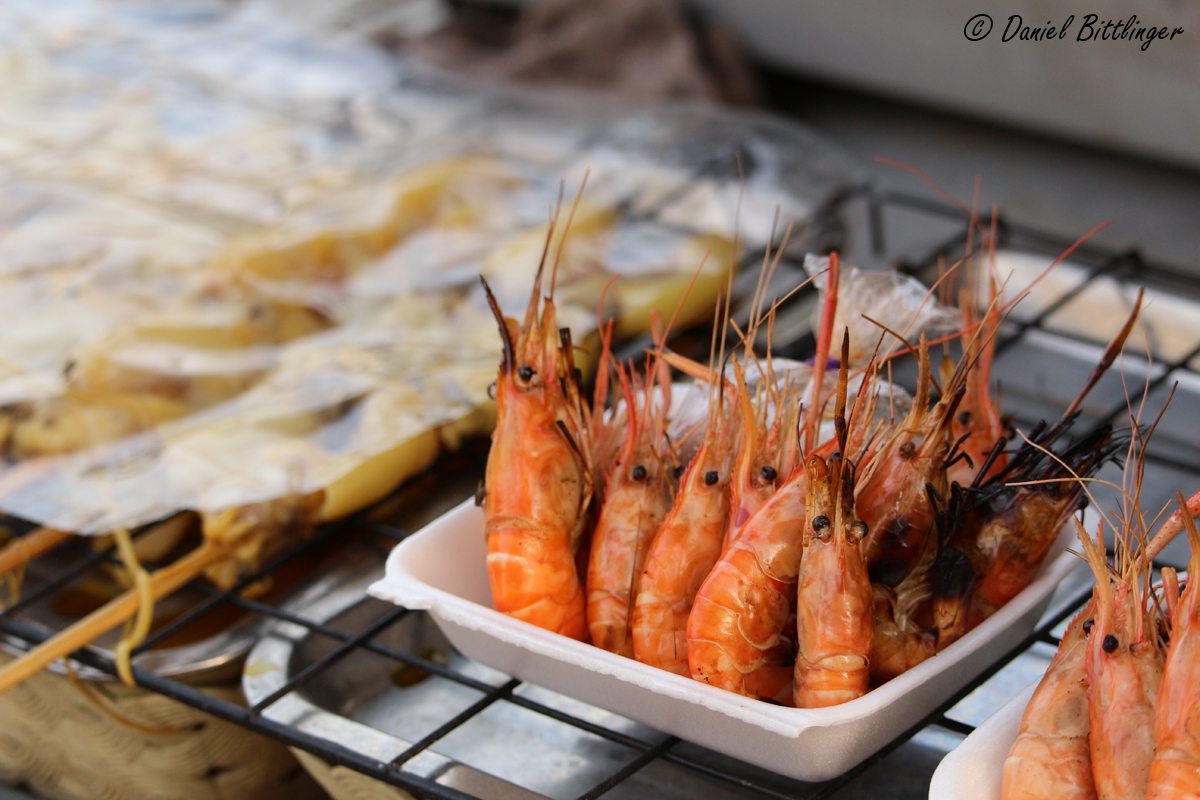 Gegrillte Shrimps Thailand