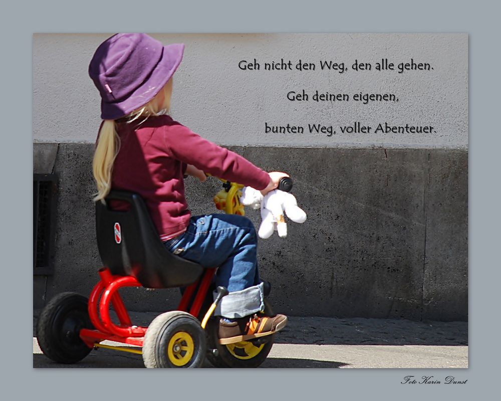 Geh deinen Weg... Foto & Bild kinder, kinder ab 2, menschen Bilder