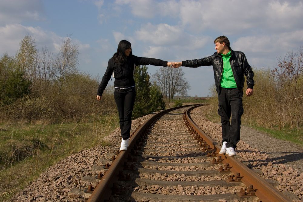 geh den Weg gemeinsam Foto & Bild erwachsene menschen, menschen in der freizeit, menschen