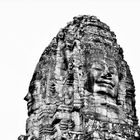 geheimnisvoll: der Gesichterturm. Bayon, Angkor Thom. Kambodscha 2016