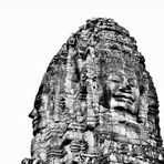 geheimnisvoll: der Gesichterturm. Bayon, Angkor Thom. Kambodscha 2016