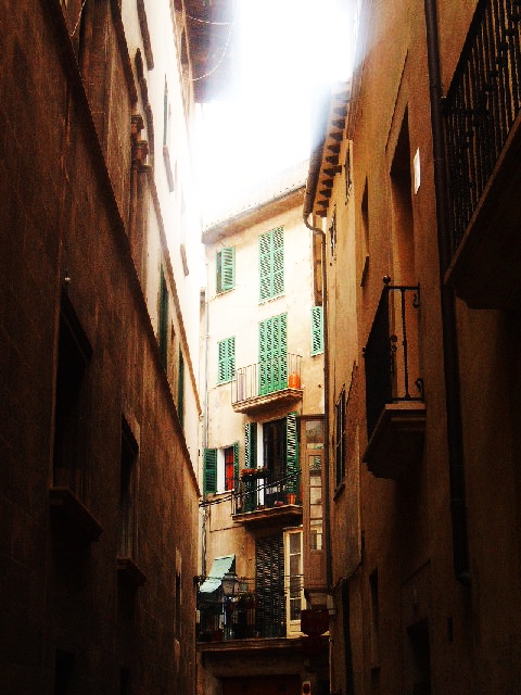 Geheimnisvolle Gasse in Palma