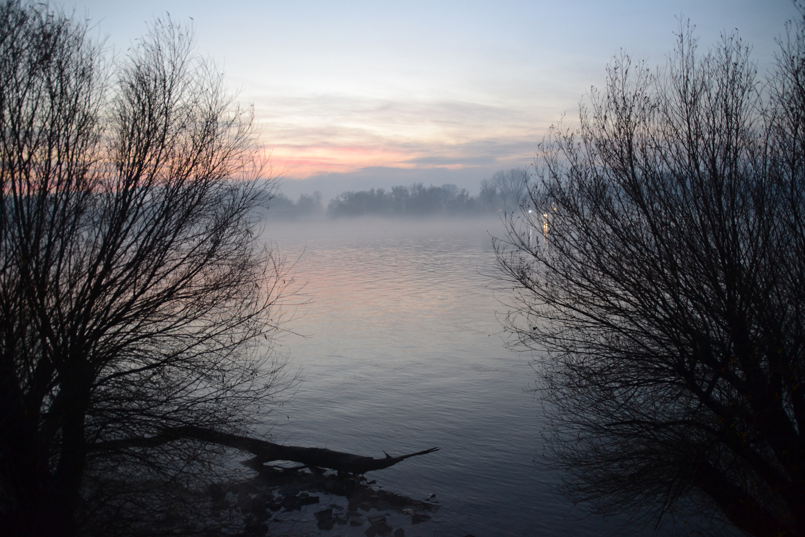 Geheimnisvolle Sonnenuntergang