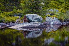 Geheimnisvoller Bergsee