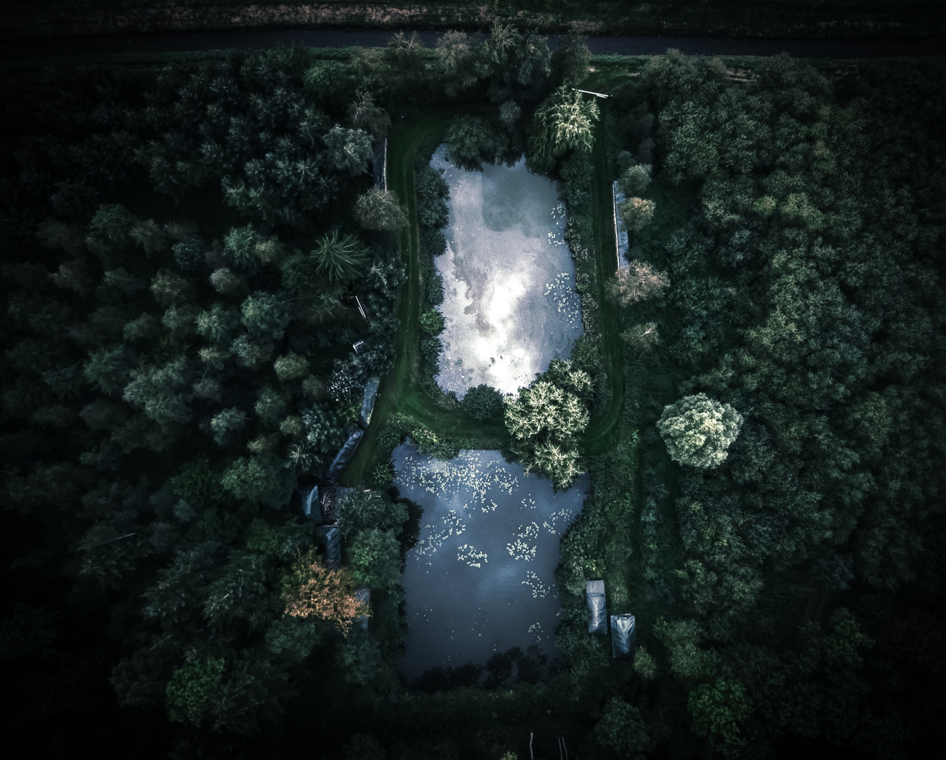 Geheimnisvoller See im Herzen Niedersachens