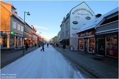 Geheizte Gehwege in Tromsø