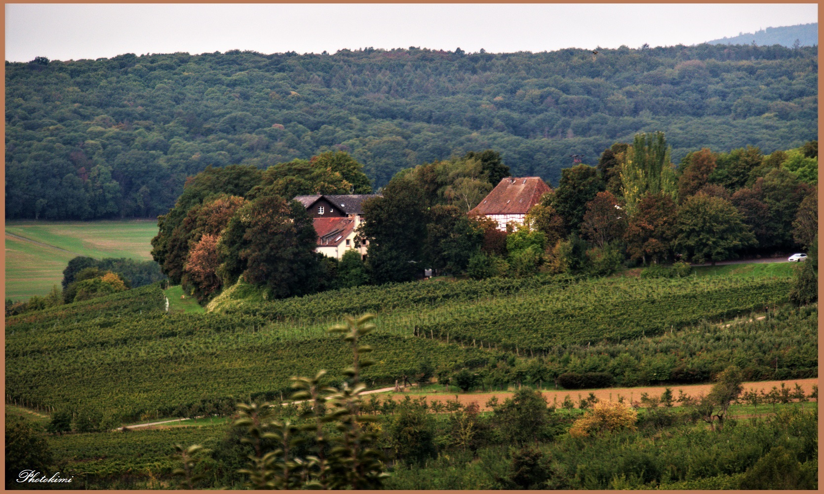 Gehöft auf dem Hügel