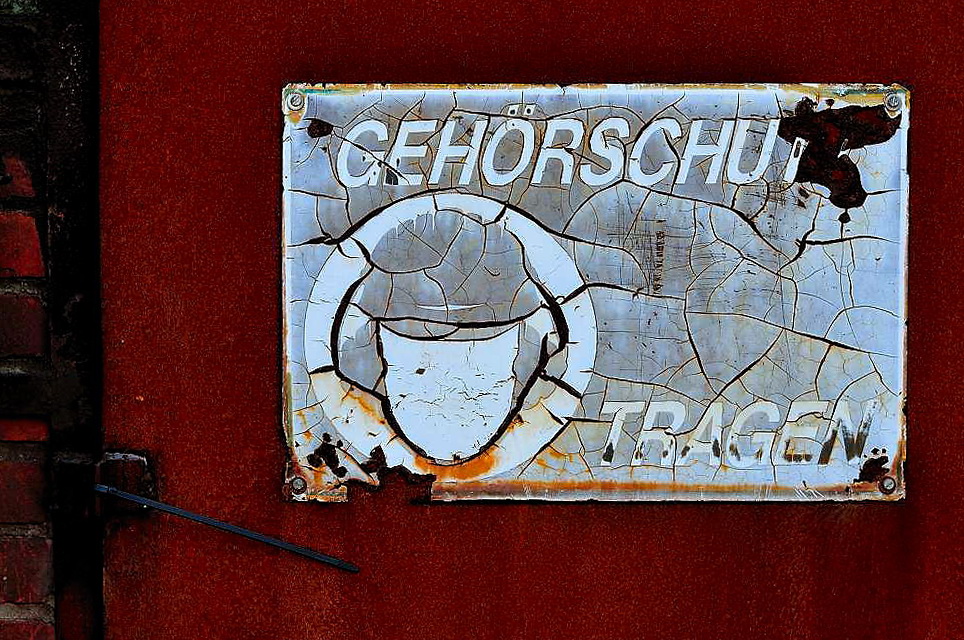 Gehörschutz tragen