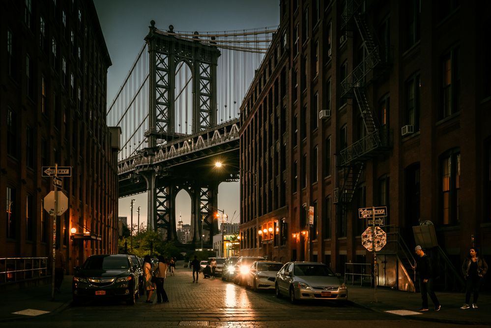 Gehört zu jedem New York Besuch die Manhattan Bridge Foto & Bild new, world, architektur