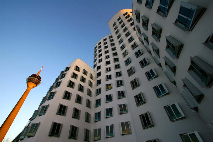 Gehry-Architekturfoto in Düsseldorf - 2