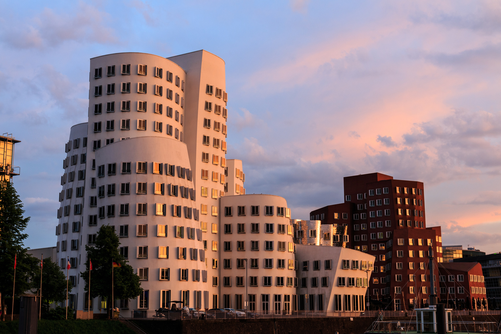 Gehry-Bauten am Medienhafen