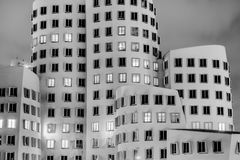 Gehry-Bauten by night - Düsseldorf